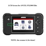 LCD Screen Display Replacement for ANCEL FX3300 Elite Scanner